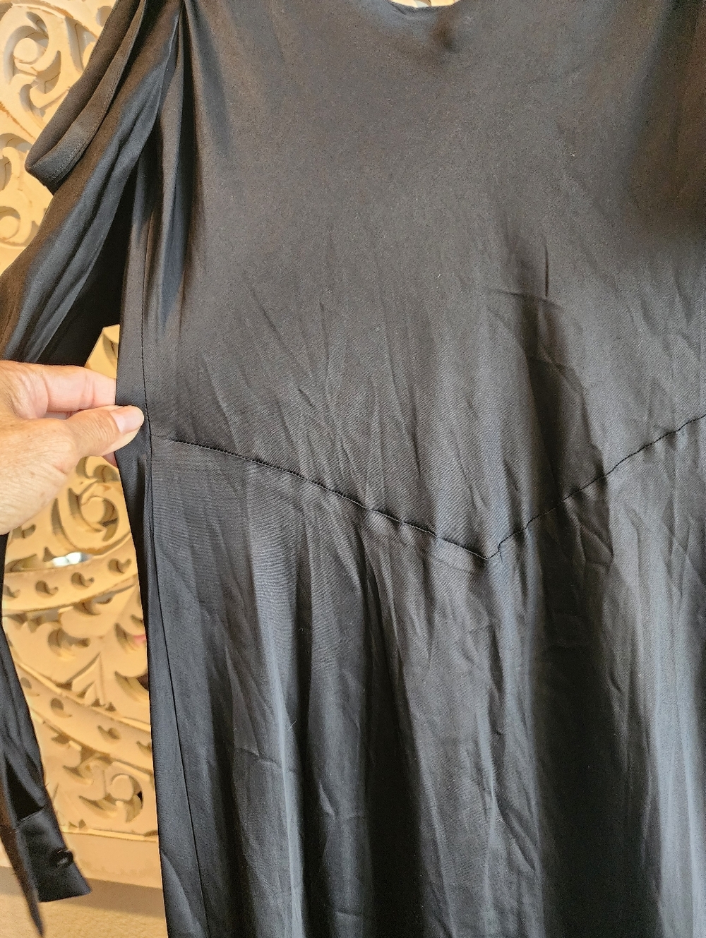 L'AGENCE JUNIPER COLD SHOULDER GOWN NWT SILKY MERMAID SILHOUETTE SZ 6 RP $524.00 - Picture 13 of 14